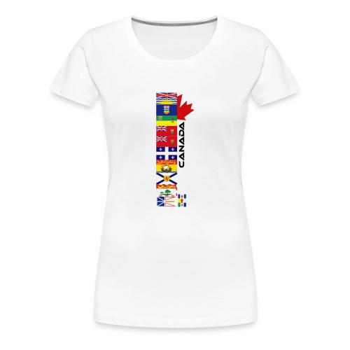 Canadian Provinces - Women's Premium T-Shirt