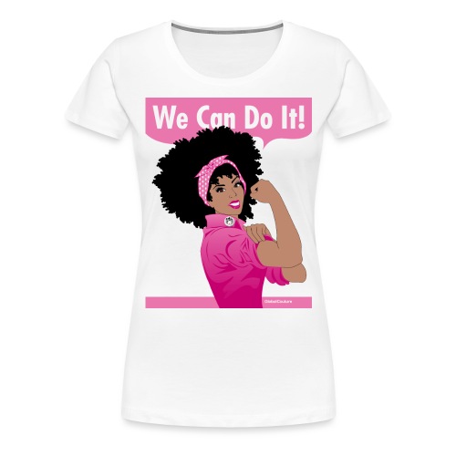 We can do it breast cancer awareness - Women's Premium T-Shirt