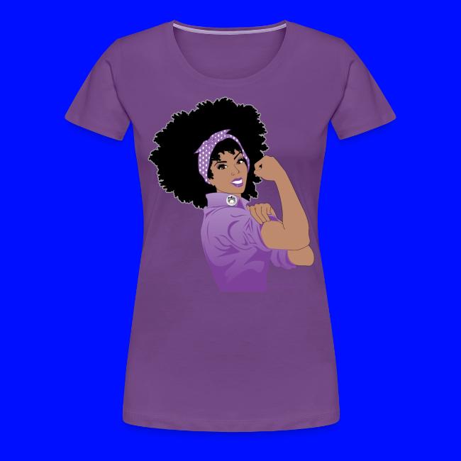 GlobalCouture WeCanDoItPurple Girl RGB png