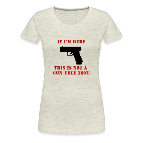 GunFreeZone - Women's Premium T-Shirt