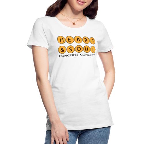 Heart Soul Concerts Golden Bubble horizon - Women's Premium T-Shirt