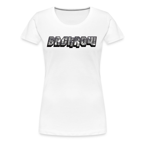 backrow 2017 - Women's Premium T-Shirt