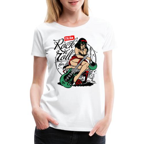 Rock music Italy italian - Women's Premium T-Shirt
