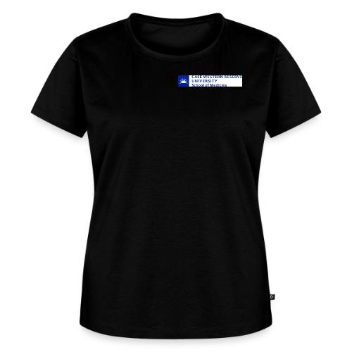 SOM New logo CWRU CMYK BLUE - Women's Premium T-Shirt