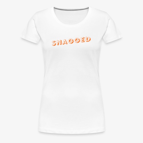 Snagged - Orange Shadow - Women's Premium T-Shirt