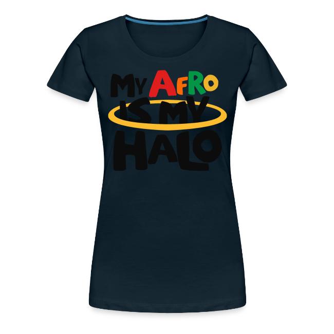 MY AFRO IS MY HALO (BLACK)