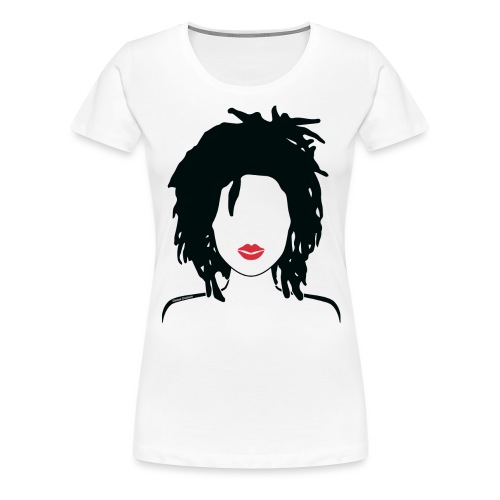 Locs & Lipstick_Global Couture Women's T-Shirts - Women's Premium T-Shirt