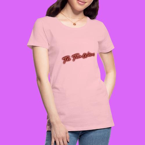 Cursive - Women's Premium T-Shirt
