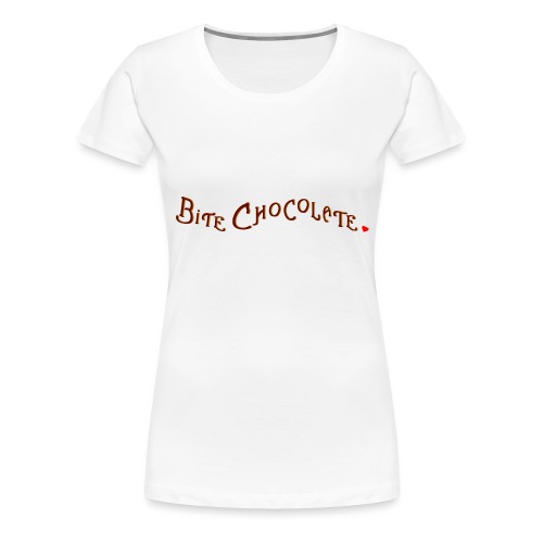 Bite Chocolate - Women's Premium T-Shirt