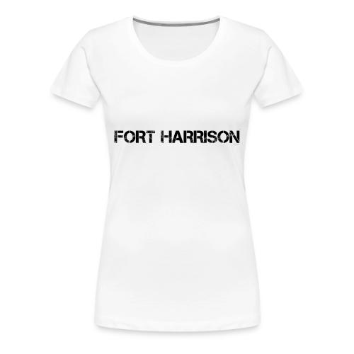 FORT HARRISON, black captureit - Women's Premium T-Shirt