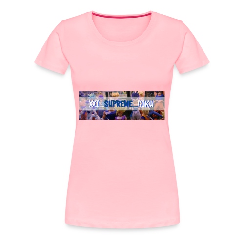 XXI SUPREME GOKU LOGO 2 - Women's Premium T-Shirt