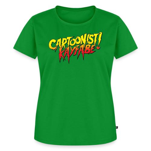 Cartoonist Kayfabe Hot Rod - Women's Premium T-Shirt