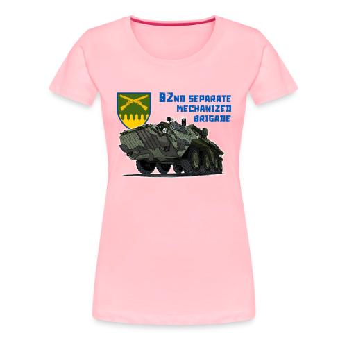 92nd Ukrainian Separate Mechanized brigade - Women's Premium T-Shirt