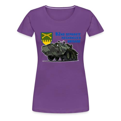 92nd Ukrainian Separate Mechanized brigade - Women's Premium T-Shirt