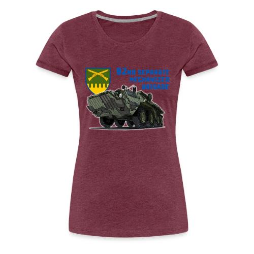 92nd Ukrainian Separate Mechanized brigade - Women's Premium T-Shirt