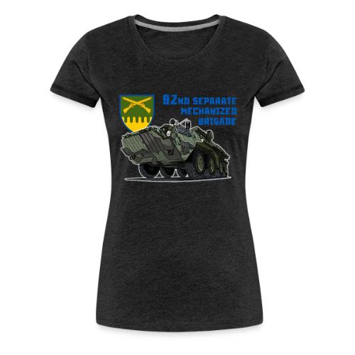 92nd Ukrainian Separate Mechanized brigade - Women's Premium T-Shirt