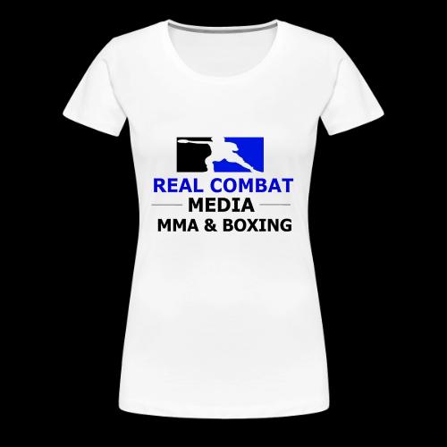 RCM MMA & BOXING Blue Logo - Women's Premium T-Shirt