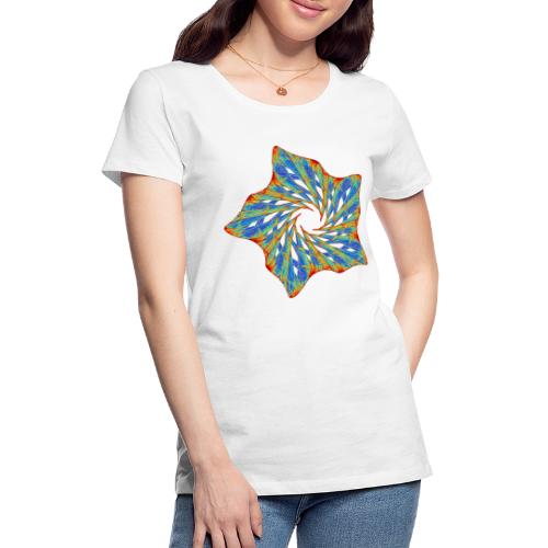 Colorful seashells with thorns 9816j - Women's Premium T-Shirt