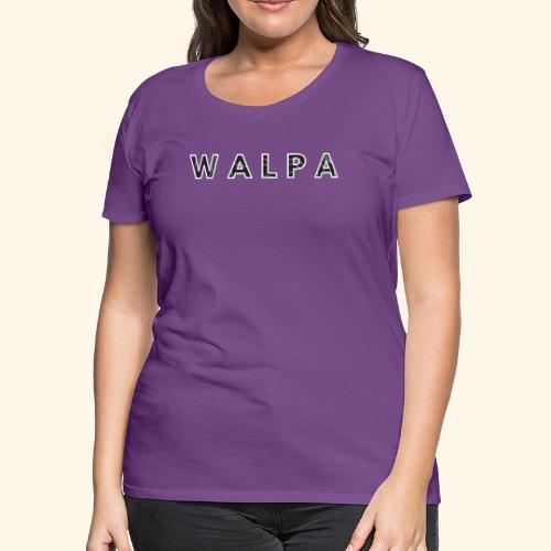 WALPA Bathymetric Contours - Women's Premium T-Shirt