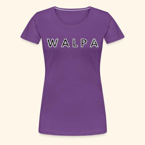 WALPA Bathymetric Contours - Women's Premium T-Shirt