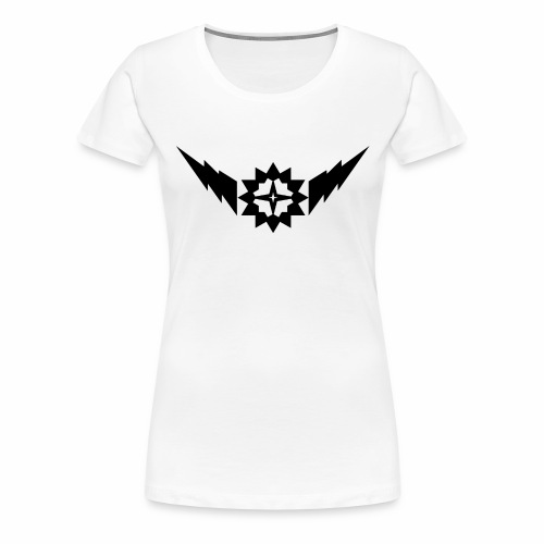 Black lightning star #4 - Women's Premium T-Shirt