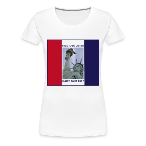 Statue of Liberty USA Freedom - Women's Premium T-Shirt