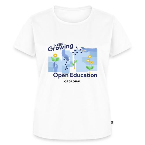 Keep Growing Open Education - Women's Premium T-Shirt