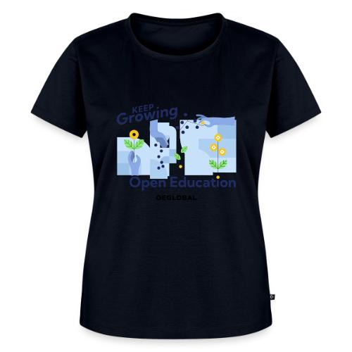 Keep Growing Open Education - Women's Premium T-Shirt