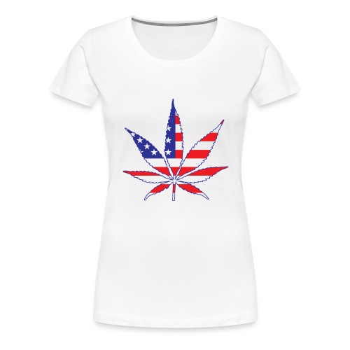 American Weed - Women's Premium T-Shirt