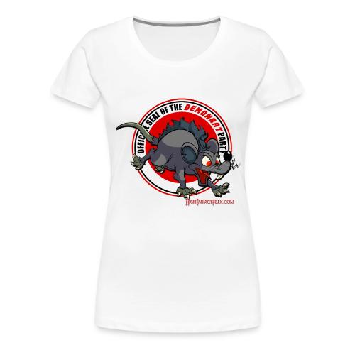 Official Seal of the DEMONRATS Party - Women's Premium T-Shirt