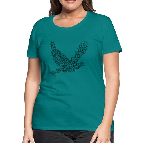 DOVE Peace in FLIGHT - Women's Premium T-Shirt