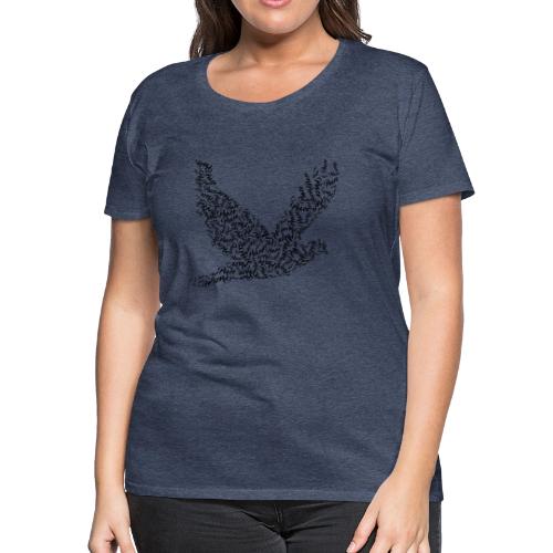 DOVE Peace in FLIGHT - Women's Premium T-Shirt