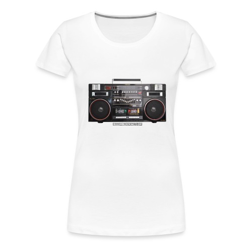 Helix HX 4700 Boombox Magazine T-Shirt - Women's Premium T-Shirt