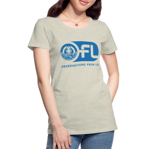 Observations from Life Logo - Women's Premium T-Shirt