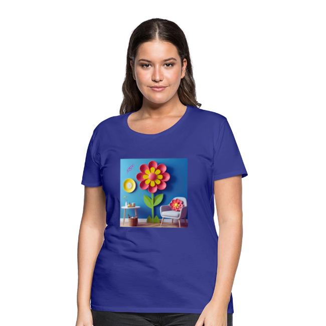 Flower design and harmony of environmental well-be