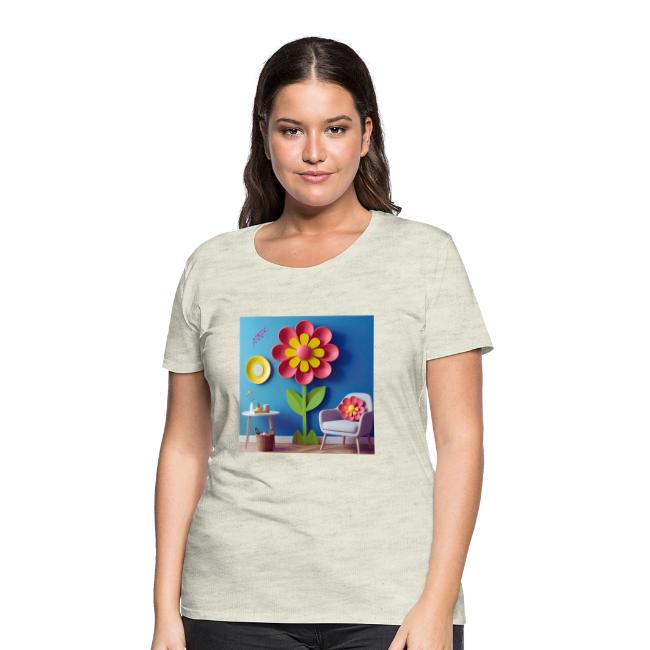 Flower design and harmony of environmental well-be