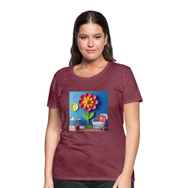 Flower design and harmony of environmental well-be