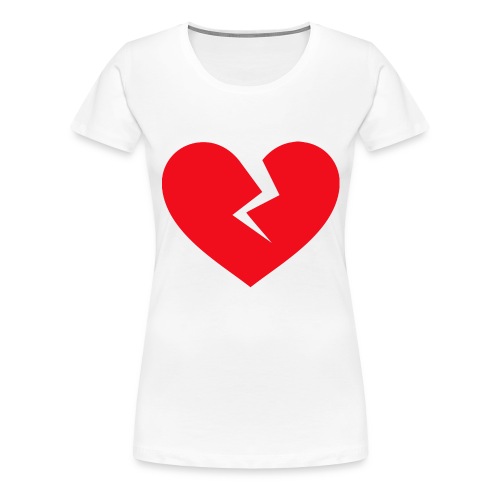 Broken Heart - Women's Premium T-Shirt