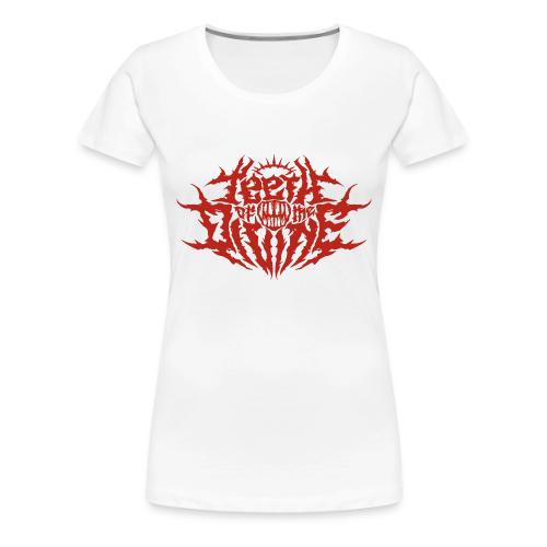 Teeth Of The Divine Logo RED - Women's Premium T-Shirt