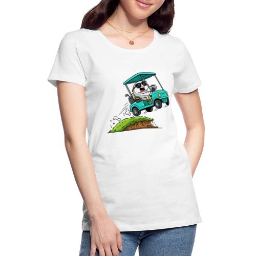 Full Send Only Crazy Cart Driver Quote - Women's Premium T-Shirt