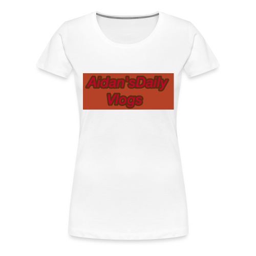 Aidan'sDailyVlogs Tshirts style#2 - Women's Premium T-Shirt