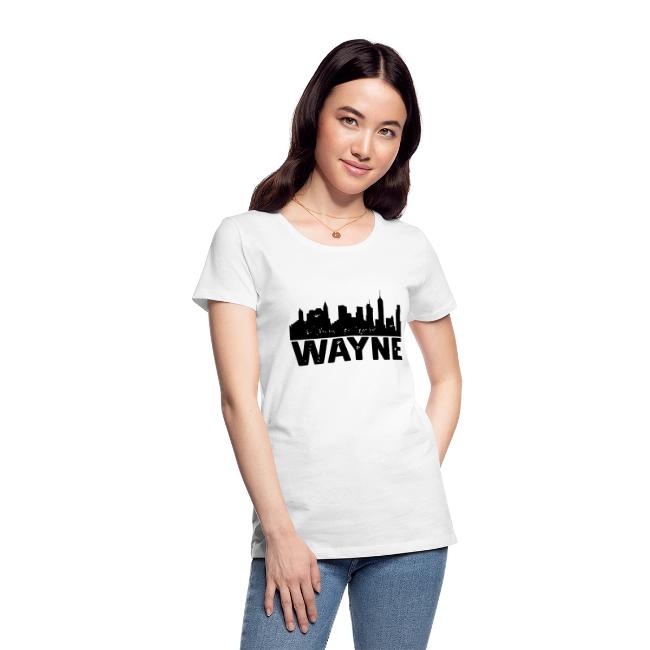 Wayne Skyline Black Wayne Michigan MI City Design