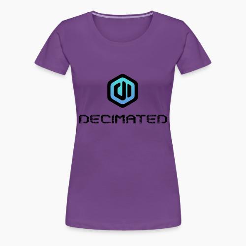 Decimated 1 Black2000 - Women's Premium T-Shirt