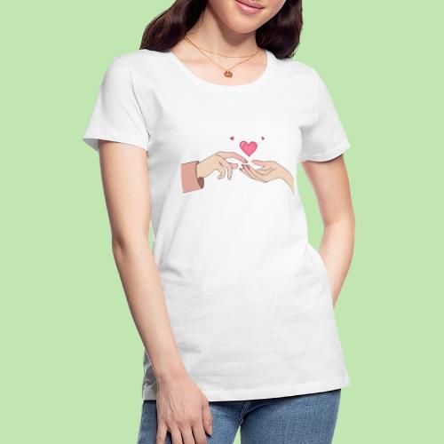 Valentine’s Touch - Women's Premium T-Shirt