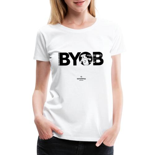 BYOB2 Dark Robot - Women's Premium T-Shirt