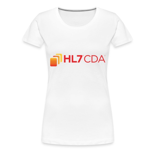 HL7 CDA Logo - Women's Premium T-Shirt