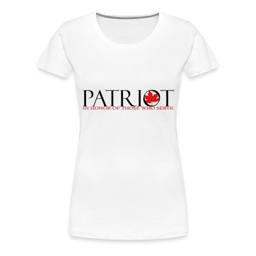 CDN PATRIOT_LOGO_1 - Women's Premium T-Shirt