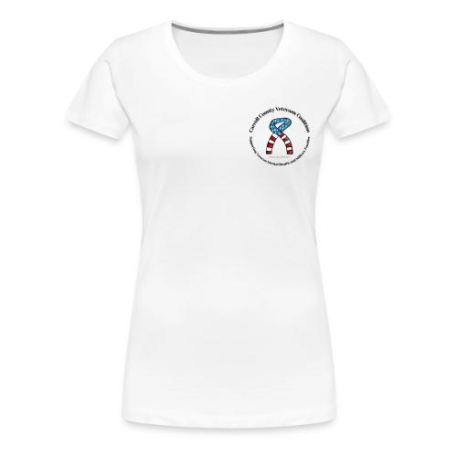 Carroll County Veterans Coalition - Women's Premium T-Shirt