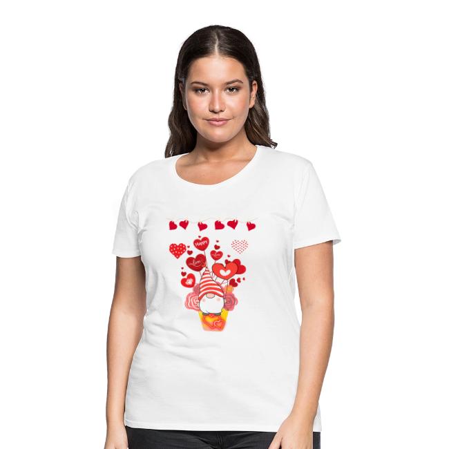 Design wrapped in love hearts, vibrating in love.