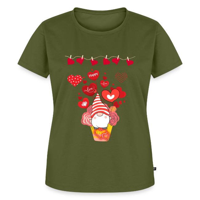 Design wrapped in love hearts, vibrating in love.